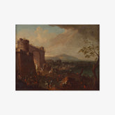 Fair in front of a city gate by Karl Josef Aigen - thumbnail_0_nf_67434127faa684e1cf4ba568